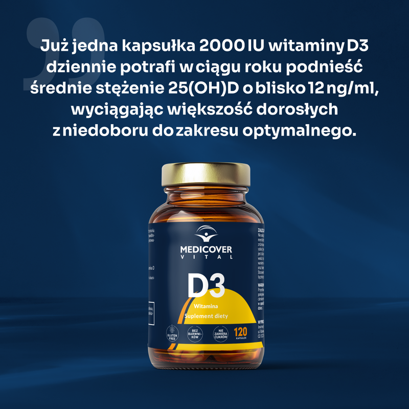 Witamina D3 softgel